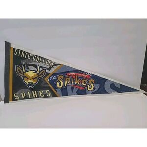 2005 State College Spikes Minor‎ League Baseball Logo 30" Pennant